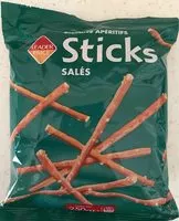 Mängden socker i Sticks apéro salés