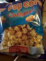 Mängden socker i Pop corn caramel