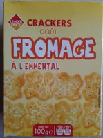 Mängden socker i Crackers goût fromage à l'emmental