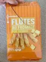 Mängden socker i Flûtes au fromage pur beurre