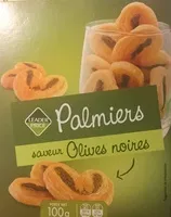 Mängden socker i Palmiers saveur Olives noires