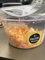 Mängden socker i Coleslaw choux et carottes