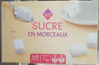 Mängden socker i Sucre en morceaux