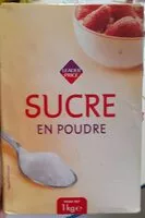 Mängden socker i Sucre en poudre