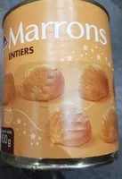 Mängden socker i Marrons entiers