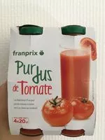 Mängden socker i Pur jus de tomate