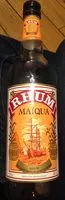 Mängden socker i Maiqua Rhum Ambré - 1L - 40 %