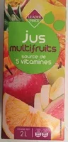 Mängden socker i Jus multifruits 5 vitamines