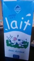 Mängden socker i Lait demi-écrémé stérilisé UHT