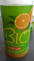Mängden socker i 100% pur jus orange bio