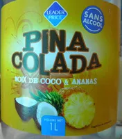 Mängden socker i Pina Colada Noix de coco & ananas