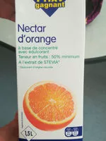 Mängden socker i Nectar D'orange Plupé