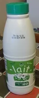 Mängden socker i Lait écrémé