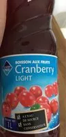 Mängden socker i Cranberry Light