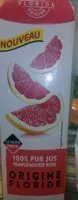 Mängden socker i 100% Pur Jus de Pamplemousse Rose - Origine Floride