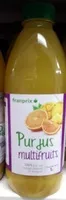 Mängden socker i Pur Jus multifruits