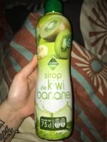 Mängden socker i Sirop de kiwi banane