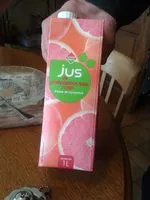Mängden socker i Jus de pamplemousse rose