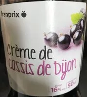 Mängden socker i Creme de cassis de Dijon