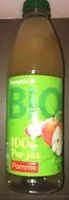 Mängden socker i 100% Pur Jus Pomme Bio