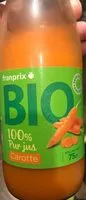 Mängden socker i pur jus de carottes bio