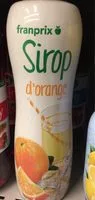 Mängden socker i Sirop d’orange