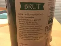 Mängden socker i Cidre de Normandie brut