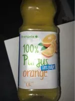 Mängden socker i pur jus d oranges