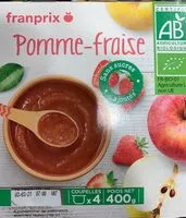 Mängden socker i Compote pommes fraises
