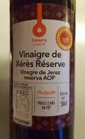 Mängden socker i Vinaigre de Xérès Réserve