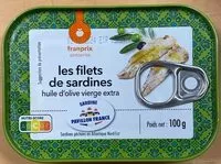 Mängden socker i Les filets de sardines