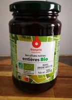 Mängden socker i Les olives entières Bio