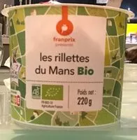 Mängden socker i Rilletttes du Mans bio