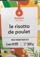 Mängden socker i Le risotto de poulet