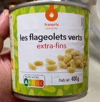Mängden socker i Les flageolets verts extra-fins