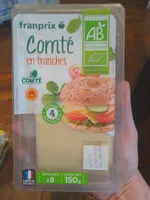 Mängden socker i Comté en tranches