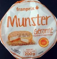 Mängden socker i munster gerome