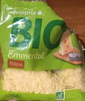 Mängden socker i emmental râpé bio
