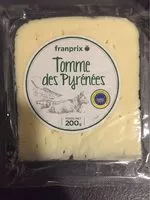 Mängden socker i Tomme des Pyrénées