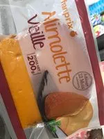 Mängden socker i mimolette vieille affinée 12 mois
