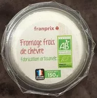 Mängden socker i Fromage frais de chèvre