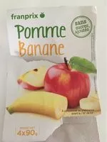 Mängden socker i puree pomme banane sans sucre ajouté