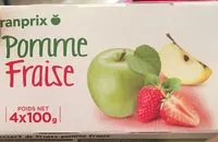 Mängden socker i Compote Pomme Fraise