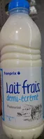 Mängden socker i Lait frais demi-écrémé pasteurisé