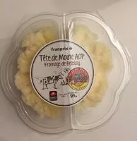 Mängden socker i rosette tete de moine AOP fromage de Bellay
