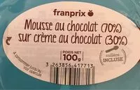 Mängden socker i Mousse au chocolat