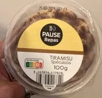 Mängden socker i Tiramisu speculos