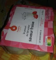Mängden socker i Le yaourt au lait entier saveur fraise
