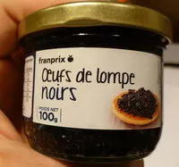 Mängden socker i Œufs de Lompe Noirs