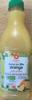 Mängden socker i Le pur jus bio orange avec pulpe